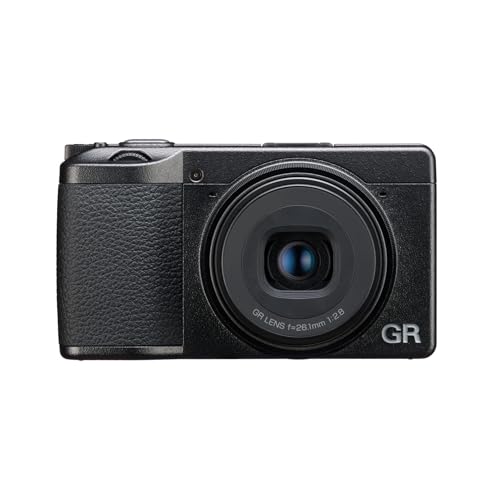 RICOH GR III HDF, Erweiterung der bestehenden GR III-Serie mit eingebautem Highlight-Diffusionsfilter, Digitale Kompaktkamera mit 24MP APS-C CMOS Sensor, 28mmF2.8 GR Objektiv (im 35mm Format